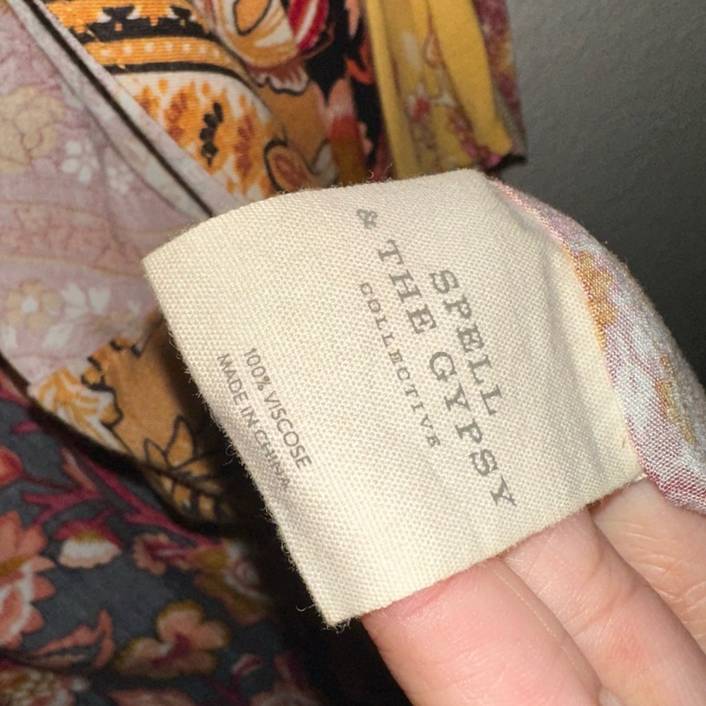 Renew patchwork kimono - Picture 7 of 7